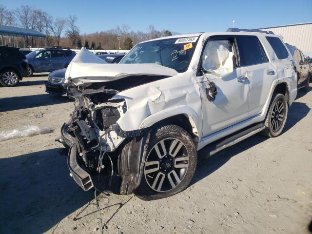 JTEZU5JR3F5101868 - 2015 TOYOTA 4RUNNER SR5 WHITE photo 1