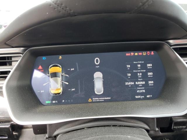 5YJSA1E24GF169763 - 2016 TESLA MODEL S ნაცრისფერი ფოტო 9