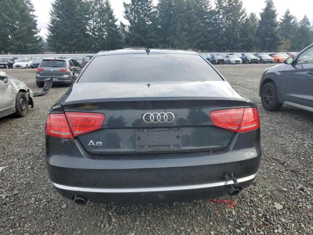 WAUAGAFD0DN017449 - 2013 AUDI A8 QUATTRO BLACK photo 6