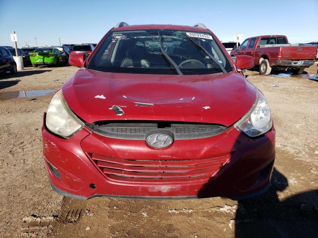 KM8JU3AC9BU125279 - 2011 HYUNDAI TUCSON GLS RED photo 5