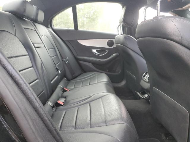 55SWF4KB1HU222279 - 2017 MERCEDES-BENZ C 300 4MATIC BLACK photo 10