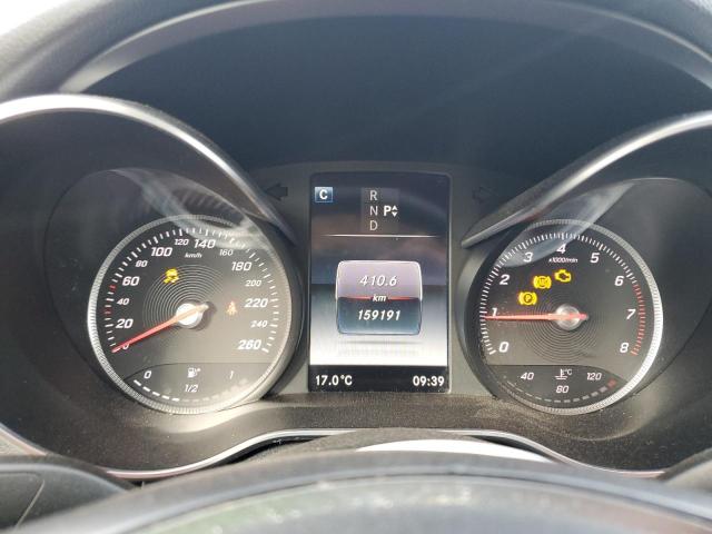 55SWF4KB1HU222279 - 2017 MERCEDES-BENZ C 300 4MATIC BLACK photo 9