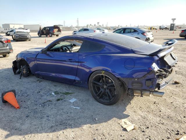 1FA6P8CF1F5324628 - 2015 FORD MUSTANG GT BLUE photo 2