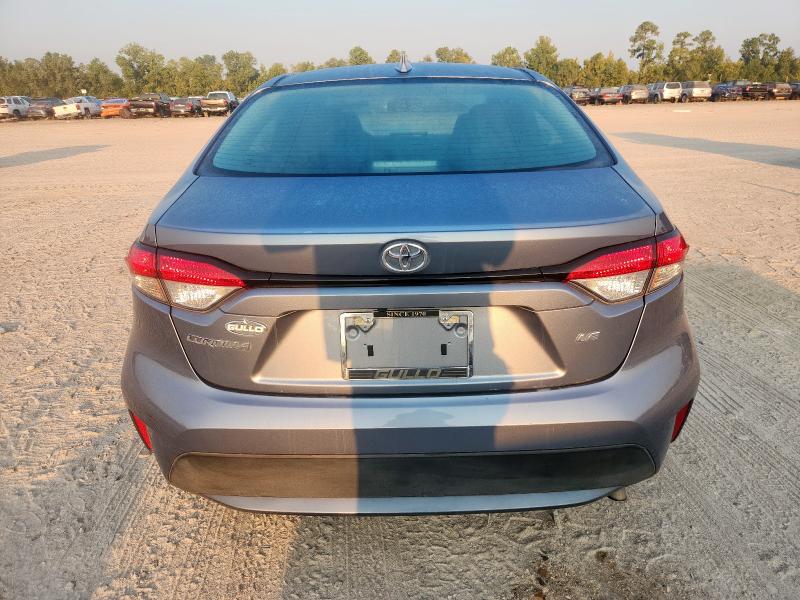 5YFEPRAE7LP042434 - 2020 TOYOTA COROLLA LE ნაცრისფერი ფოტო 6