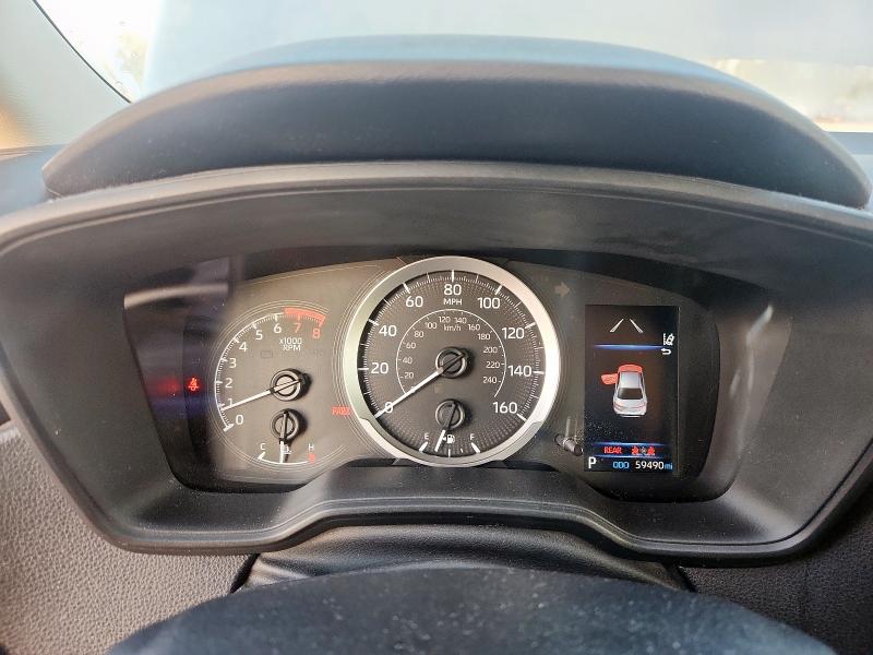 5YFEPRAE7LP042434 - 2020 TOYOTA COROLLA LE ნაცრისფერი ფოტო 9