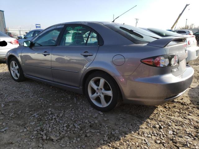 1YVHP84DX65M41375 - 2006 MAZDA 6 S GRAY photo 2