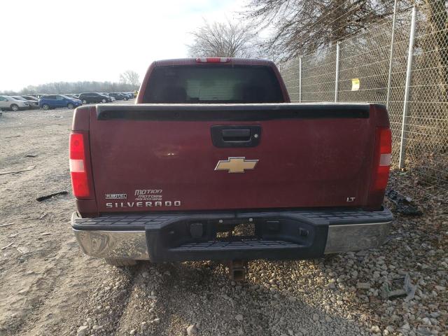 2GCEK190781285711 - 2008 CHEVROLET SILVERADO K1500 BURGUNDY photo 6