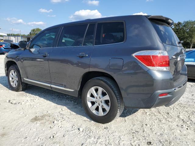 5TDZA3EH5DS043501 - 2013 TOYOTA HIGHLANDER BASE Grau Foto 2