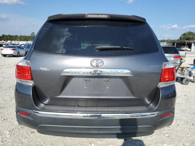5TDZA3EH5DS043501 - 2013 TOYOTA HIGHLANDER BASE Grau Foto 6