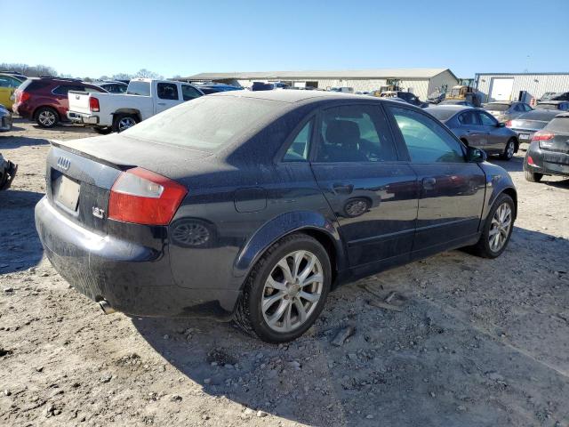 WAULC68E14A133502 - 2004 AUDI A4 1.8T QUATTRO BLUE photo 3