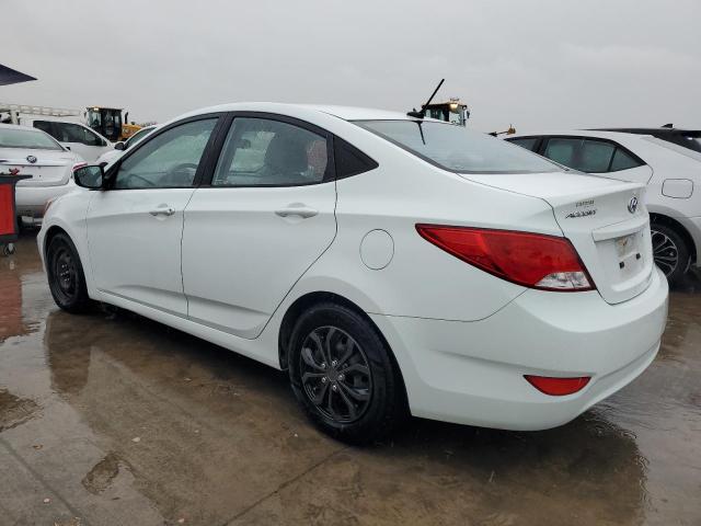 KMHCT4AEXFU855257 - 2015 HYUNDAI ACCENT GLS WHITE photo 2