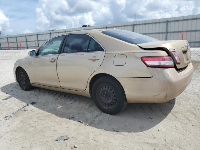 4T1BF3EK8BU671958 - 2011 TOYOTA CAMRY BASE ოქროსფერი ფოტო 2