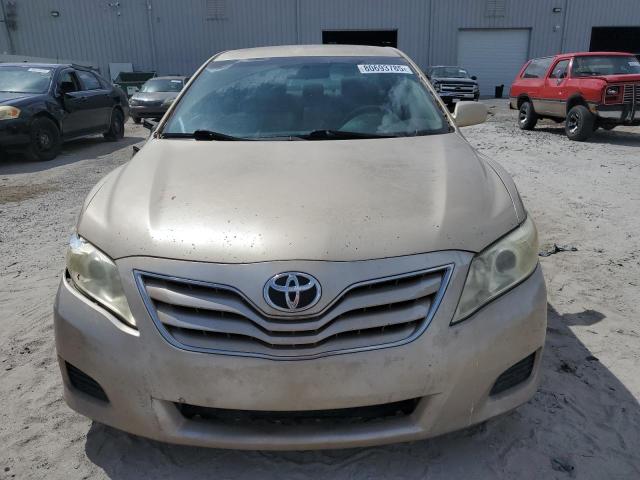 4T1BF3EK8BU671958 - 2011 TOYOTA CAMRY BASE ოქროსფერი ფოტო 5