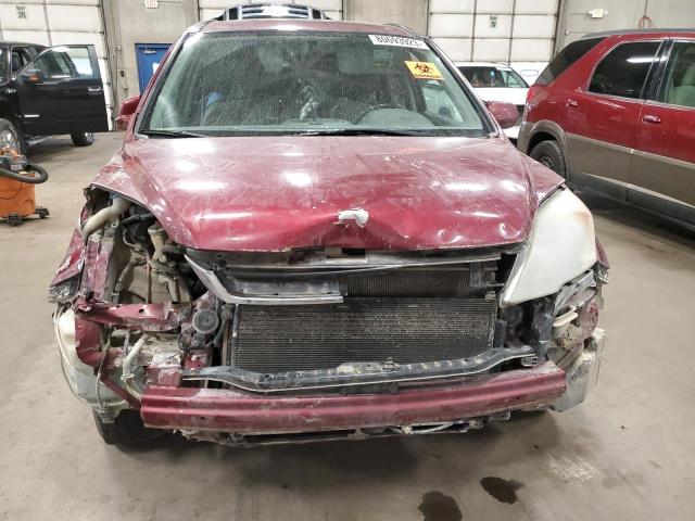 5J6RE4H75BL019446 - 2011 HONDA CR-V EXL RED photo 5