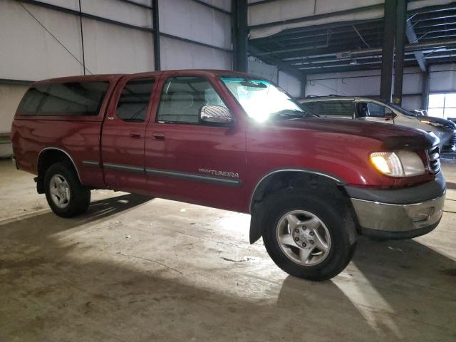 5TBBT4414YS078650 - 2000 TOYOTA TUNDRA ACCESS CAB წითელი ფოტო 4