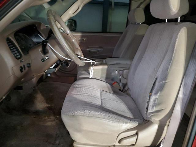 5TBBT4414YS078650 - 2000 TOYOTA TUNDRA ACCESS CAB წითელი ფოტო 7