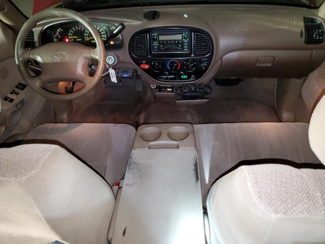 5TBBT4414YS078650 - 2000 TOYOTA TUNDRA ACCESS CAB წითელი ფოტო 8