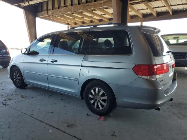 5FNRL38408B072319 - 2008 HONDA ODYSSEY EX BLUE photo 2