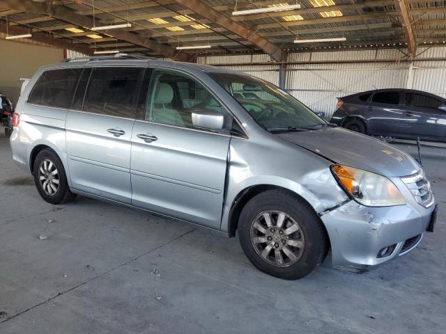 5FNRL38408B072319 - 2008 HONDA ODYSSEY EX BLUE photo 4