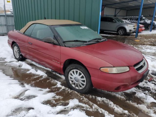 3C3EL45X2TT224912 - 1996 CHRYSLER SEBRING JX RED photo 4