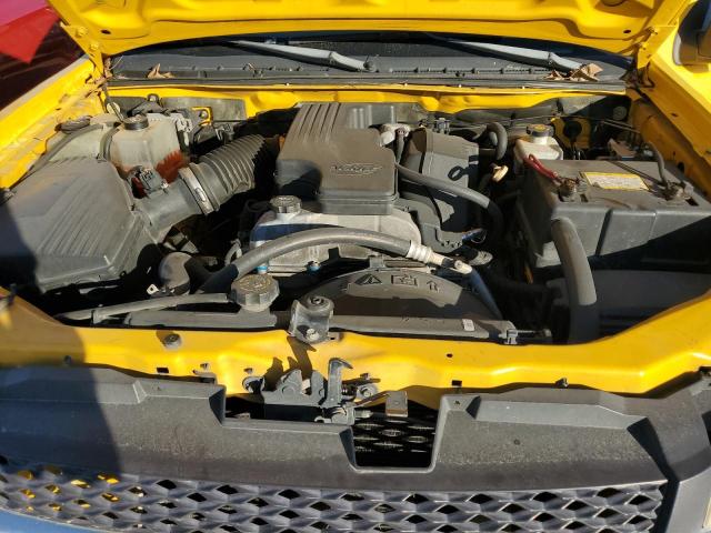 1GCCS149278171091 - 2007 CHEVROLET COLORADO YELLOW photo 11