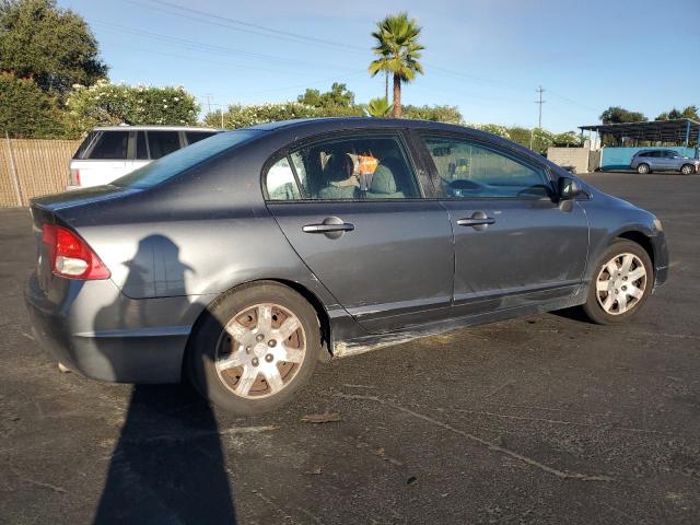 2HGFA1F50BH300900 - 2011 HONDA CIVIC LX GRAY photo 3
