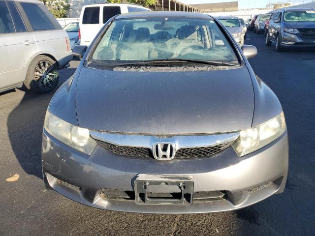 2HGFA1F50BH300900 - 2011 HONDA CIVIC LX GRAY photo 5