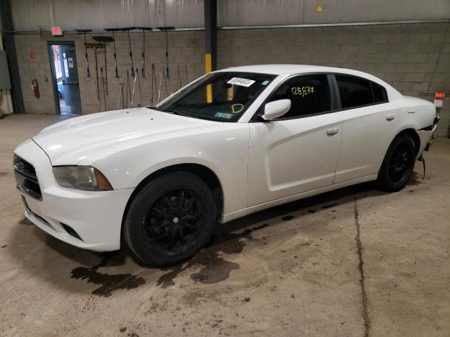 2B3CL3CG5BH577069 - 2011 DODGE CHARGER WHITE photo 1
