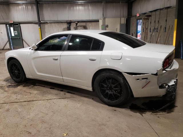 2B3CL3CG5BH577069 - 2011 DODGE CHARGER WHITE photo 2