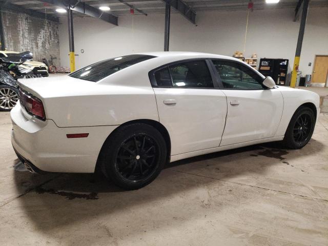 2B3CL3CG5BH577069 - 2011 DODGE CHARGER WHITE photo 3