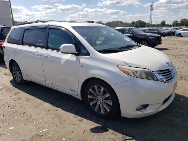 5TDDZ3DC4HS155169 - 2017 TOYOTA SIENNA XLE 白色 照片 4