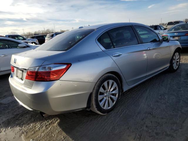 1HGCR2F84DA168107 - 2013 HONDA ACCORD EXL SILVER photo 3