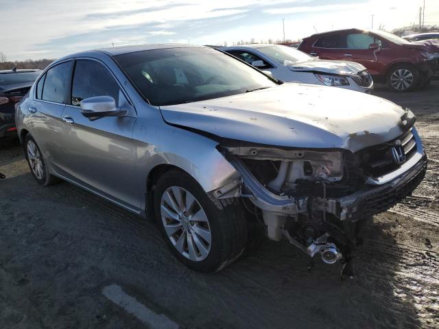 1HGCR2F84DA168107 - 2013 HONDA ACCORD EXL SILVER photo 4