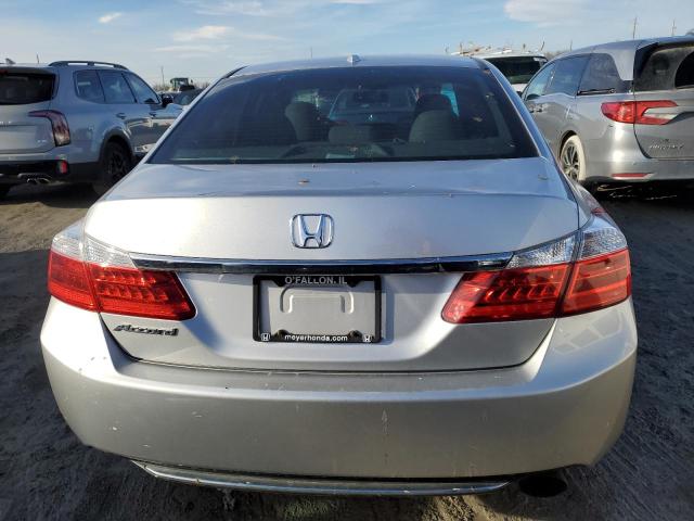 1HGCR2F84DA168107 - 2013 HONDA ACCORD EXL SILVER photo 6