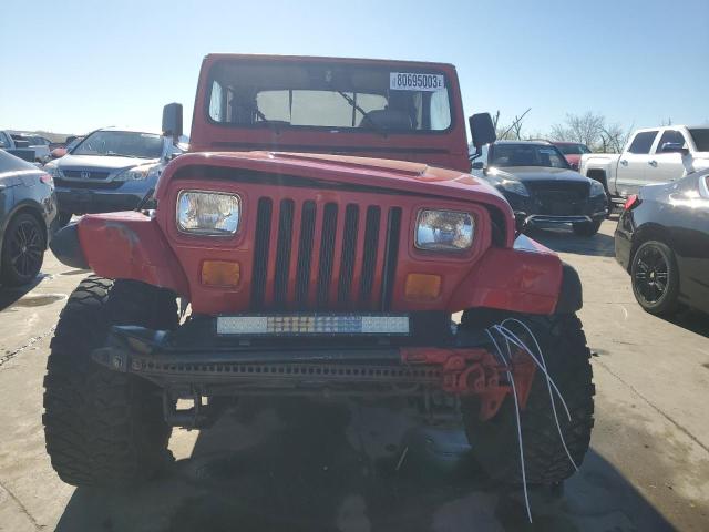 1J4FY19P2PP224083 - 1993 JEEP WRANGLER / S RED photo 5