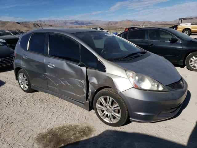 JHMGE88429S072890 - 2009 HONDA FIT SPORT GRAY photo 4