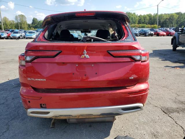 JA4J4VA89RZ041207 - 2024 MITSUBISHI OUTLANDER SE ბურგუნდია ფოტო 6