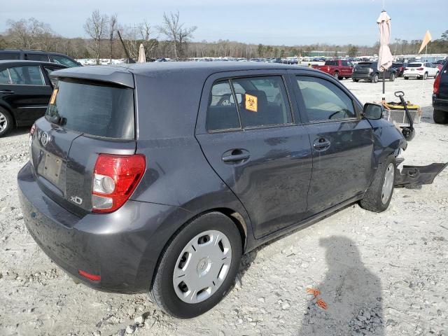 JTKKU4B49C1024597 - 2012 TOYOTA SCION XD GRAY photo 3