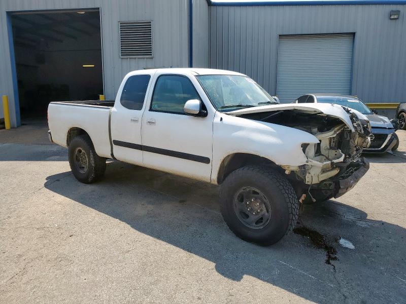 5TBRT34173S380435 - 2003 TOYOTA TUNDRA ACCESS CAB SR5 WHITE photo 4