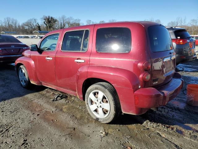 3GNDA13D26S672704 - 2006 CHEVROLET HHR LS BURGUNDY photo 2