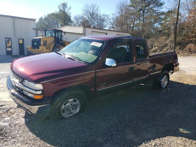 2GCEK19T521195653 - 2002 CHEVROLET SILVERADO K1500 BURGUNDY photo 1