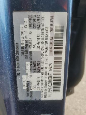 JM3KFACL8H0189177 - 2017 MAZDA CX-5 TOURING BLUE photo 13