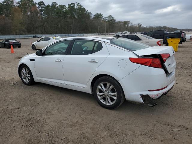 5XXGN4A76DG100532 - 2013 KIA OPTIMA EX WHITE photo 2