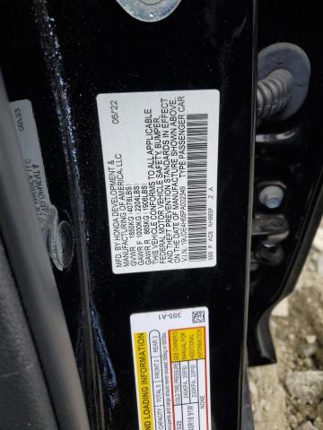 19UDE4H65PA002349 - 2023 ACURA INTEGRA A-SPEC TECH BLACK photo 12