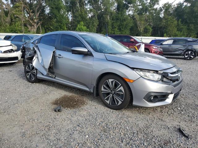 19XFC1F70GE044187 - 2016 HONDA CIVIC EXL SILVER photo 4