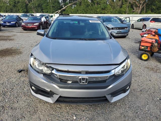 19XFC1F70GE044187 - 2016 HONDA CIVIC EXL SILVER photo 5