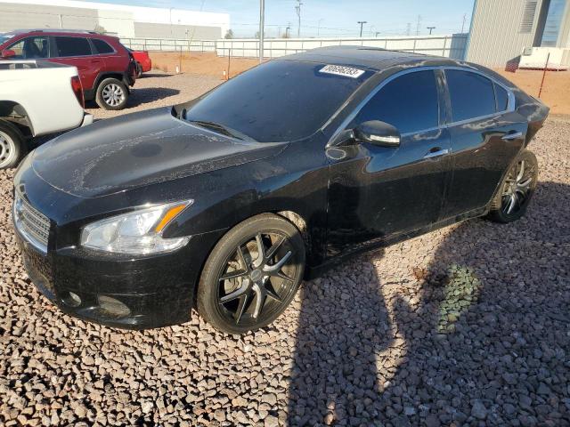 1N4AA5AP5BC848697 - 2011 NISSAN MAXIMA S BLACK photo 1