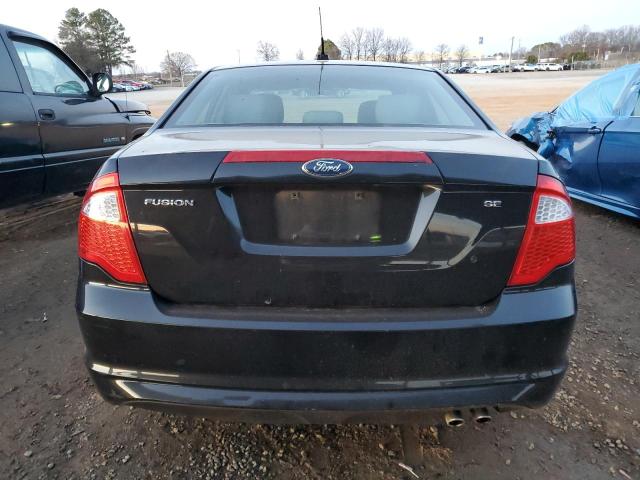 3FAHP0HA8BR331056 - 2011 FORD FUSION SE BLACK photo 6