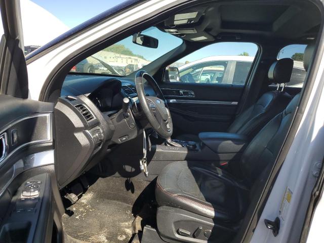 1FM5K8GT5HGC02118 - 2017 FORD EXPLORER SPORT 白色 照片 7