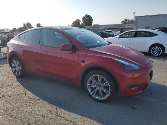 7SAYGDEE5PA124139 - 2023 TESLA MODEL Y 红色 照片 4